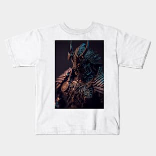 Engraved Samurai Kids T-Shirt